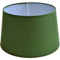 B&S Lampenschirm Lampenschirm rund aus Stoff H 13 x Ø 18 cm für Tisch - Stehlampen