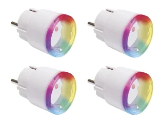 SHELLY WLAN-Steckdose Plus Plug S, 12 A, Messfunktion, 4 Stück