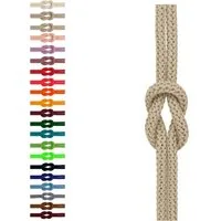 PaulZdrada Kordel 5 m Kordelschnur Geflochten Polyester dehnbar Rund Ø 6 mm Deko Seil