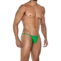 CUT4MEN Slip Herren-Slip in grün - XL