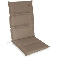 Herlag Hochlehnerauflage Greta Nachhaltig, Polsterauflage 120x50x7cm, UV- und Fleckschutz, recyceltes Material