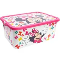 Disney Minnie Mouse Aufbewahrungsbox 13 l Kinderzimmer Box für Spielzeug