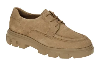 Paul Green Damen Schn?r-Halbschuhe 1172-03 Braun tan Super Soft Fu?bett