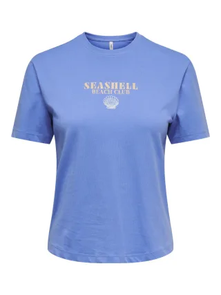 ONLY - T-Shirt - Onldina blau - Gr. - L
