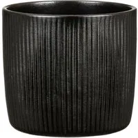 Scheurich Übertopf Scheurich Blumentopf Keramik Ø 13 x 11,7 cm ebano