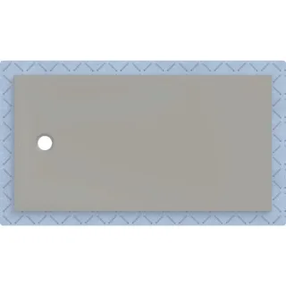 Geberit CleanFloor30 Duschfläche integriert, mit Dichtvlies, grau: 170x90cm,, 551018291 551018291