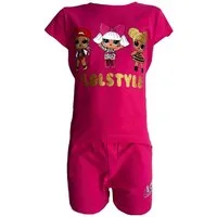 L.O.L. SURPRISE! Pyjama Mädchen Shorty Schlafanzug kurz 116 122 128 134 140
