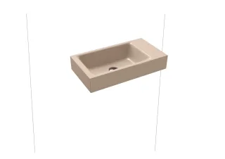 Kaldewei Handwaschtisch Puro, Modell 3162 rechts ohne Überlauf 550x300, 901206313030 901206313030