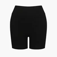 cfab (creamy fabrics) Relaxshorts Cotton High-Waist Shorts-Ash Grey-L (1-tlg)