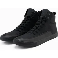 OMBRE Herren-Sneaker mit dekorativen Laschen Sneakerboots