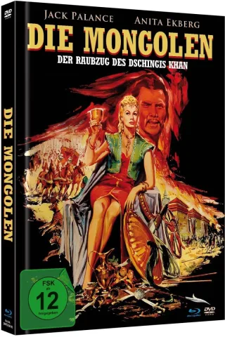 Die Mongolen - Ungekürzte Kinofassung (Limited Mediabook in HD neu abgetastet Blu-ray+DVD+Booklet)