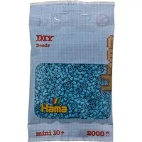 Hama Bügelperlen 2000 Mini Bügelperlen - Azurblau