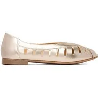 LASOCKI Lasocki Damen-Ballerinas Gold Lasocki-CEO-RST-ERICA-66 Gold Ballerina