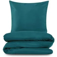 TRENDBUY24 Bettwäsche Bettwäsche Bettgarnitur 135x200 155x220 200x200 Mikrofaser 2tlg, Mikrofaser, 2 teilig, verdeckter Reißverschluss