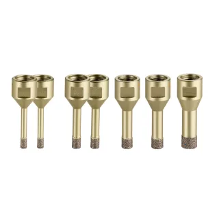 Metabo Fliesen-Diamantbohrkronen-Set Dry M 14 - 7 teiliges Set - 628321000