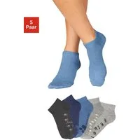 Arizona Sneakersocken (Packung, 5-Paar) mit süßem Pfotendesign unter der Sohle