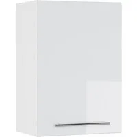 Vicco Hängeschrank Fame-Line, Weiß Hochglanz/Weiß, 50 cm (1-St)