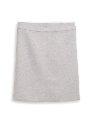 Tom Tailor - Cosy Rock in Melange-Optik medium silver grey melange - Gr. - 42