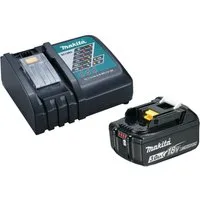 Makita Makita Power Source Kit Li 18V Inkl. Schnellladegerät DC18RC und ... Akku Starter-Set