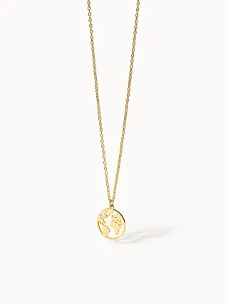 PURELEI World Map Kette