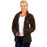 Reichstadt Fleecejacke Damen Fleecejacke 22RSW002 Extravagante Reißverschluss-Anhänger