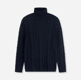 OLYMP - Pullover Strick marine