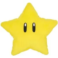 Nintendo Plüschfigur Nintendo Super Mario Plüsch Stern, 18 cm (1-St)