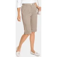 GOLDNER 7/8-Caprijeans Kurzgröße: Bermuda-Baumwollhose Carla