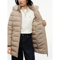 Tommy Hilfiger Steppmantel DOWN HERITAGE TYRA COAT Kunstfaser