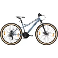 Bikestar Mountainbike, 21 Gang Shimano RD-TY300 Schaltwerk, Kettenschaltung, für Damen und Herren, Kettenschaltung