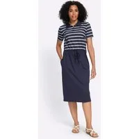 Sieh an! Etuikleid Jersey-Kleid Kurzarm