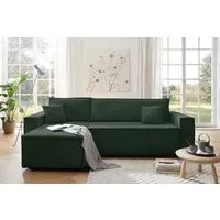 OTTO home Ecksofa CASSI L-Form, 241cm - OTTO. Verlässliche Qualität., Schlaffunktion (133/200), Bettkasten, Cord, Unser Tiefpreis