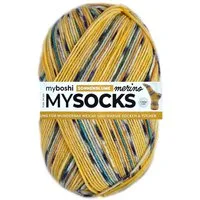 myboshi 100 Gramm MyBoshi MySocks Merino Sockenwolle Häkelwolle