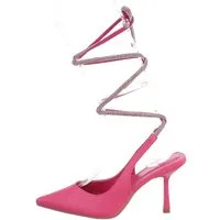 Ital-Design Damen Abendschuhe Elegant Schnürpumps (82291770) Pfennig-/Stilettoabsatz High Heel Pumps in Pink