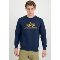 Alpha Industries Sweatshirt Basic Sweater Baumwollmischung, regular fit