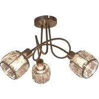 näve LED Deckenspot Josefa, LED wechselbar, Warmweiß, LED Deckenleuchte, LED Deckenlampe