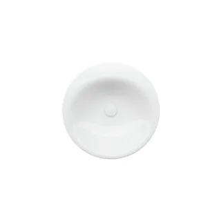 BetteLux Oval Einbau Waschtisch A220000 50x50x0,8 cm, ohne Hahnloch und Überlauf