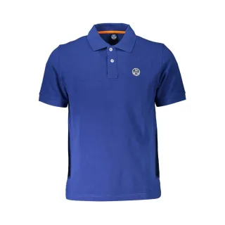 North Sails Blaues Baumwoll-Herren-Polo