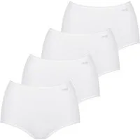 sloggi Maxislip Pure Comfort Maxi (4-St) Frauen High Waist