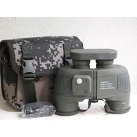 Militär Marine Fernglas 10x50, BAK4 Porro - Prismen, 360° Kompass Fernglas