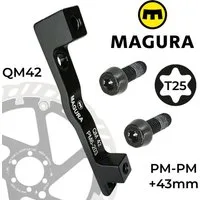 Magura Scheibenbremse Magura Bremsscheiben Adapter QM42 PM 160-203 +43mm