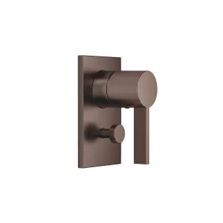 Dornbracht UP-Einhandbatterie mit Umstellung SERIENSPEZIFISCH 36120670 Dark Bronze gebürstet,3612067 36120670-43