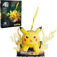 Spin Master Puzzle 4D Build - Pokémon Pikachu, 201 Puzzleteile