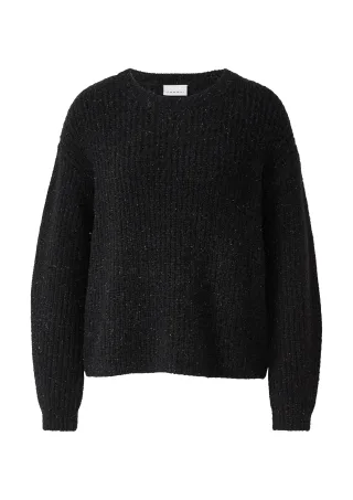 comma - Strickpullover schwarz - Gr. - 38