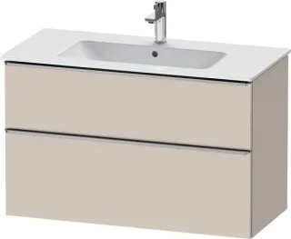 Duravit D-Neo Waschtischunterbau wandhängend Taupe Matt 1010x462x625 mm - DE4363070910000 DE4363070910000
