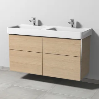 Sanipa 3way Waschtischunterbau zu Laufen Pro S Waschtisch mit 4 Auszügen, Eiche-Nordic BR78748