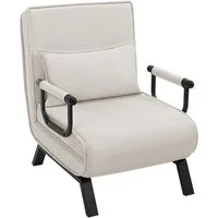 Woltu Schlafsofa, 1 Teile, Schlafsessel 3 in 1, mit Bettfunktion, Sofabett Gästebett