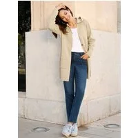 Sieh an! Bequeme Jeans Jeans leicht vertieft