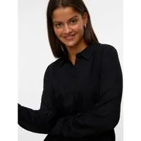 Vero Moda Hemdbluse VMBUMPY L/S BASIC SHIRT WVN GA NOOS
