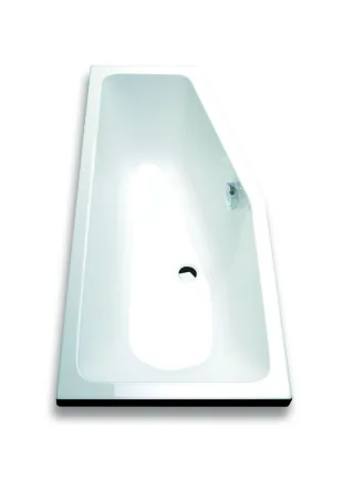 Hoesch Badewanne Combi links 1600x700 Weiss 5590.010